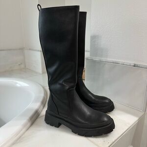 American Eagle Outfitters Black Heeled Boots Classic Design